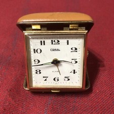 Vintage Coral Travel Alarm