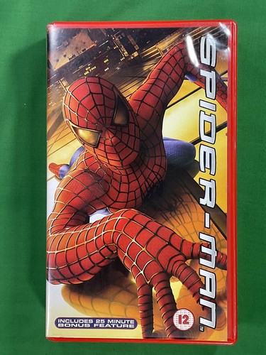 Spiderman vhs tape - vhs, tape,