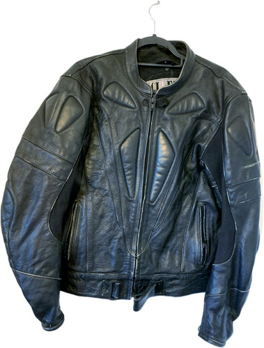 Vintage 80s heavy - , leather