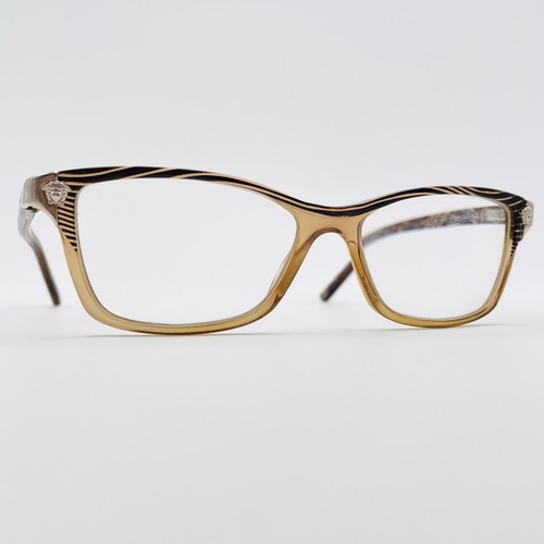 Versace eyeglasses brown - versace,