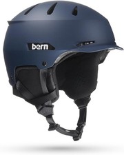 Bern Hendrix Adult Snowsports Helmet - Jr. Matte Midnight, Youth Small/Medium