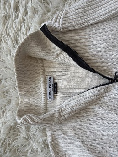Stone island cream - cream, quarter