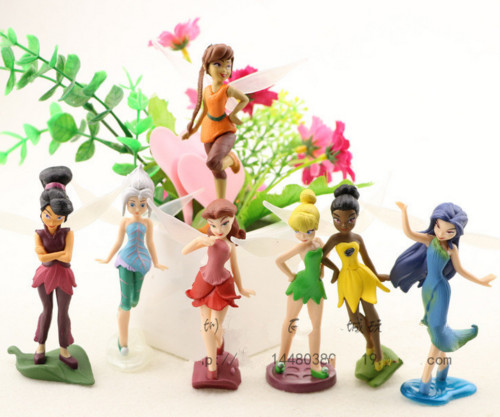 7pcs tinker bell fairies - 7pcs,