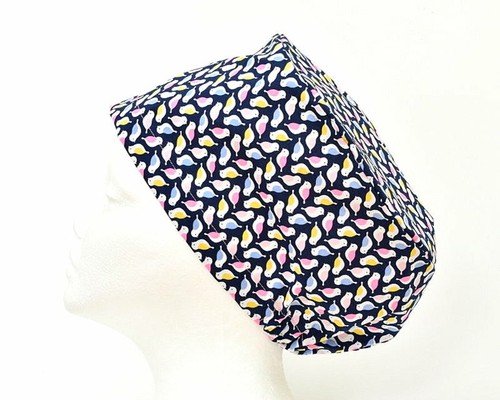 Little birds scrub cap - scrub,
