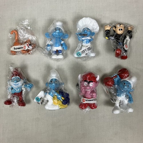 Schleich smurfs mcdonalds - smurfs,