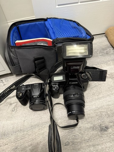 Canon eos1000 nikon coolpix - canon,