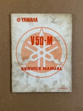 GENUINE YAMAHA FACTORY WORKSHOP MANUAL V50-M V50M 2J6 MODEL ISSUED 77