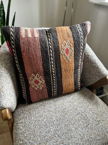 Turkish kilim cushion cover - turkish,