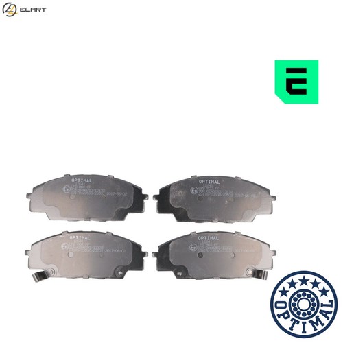 Brake pad set disc - brake,