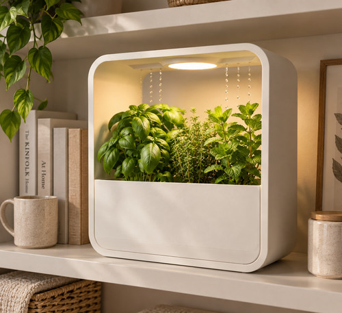 Indoor herb garden - indoor, smart