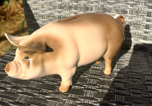 Trentham large porcelain - large, pig