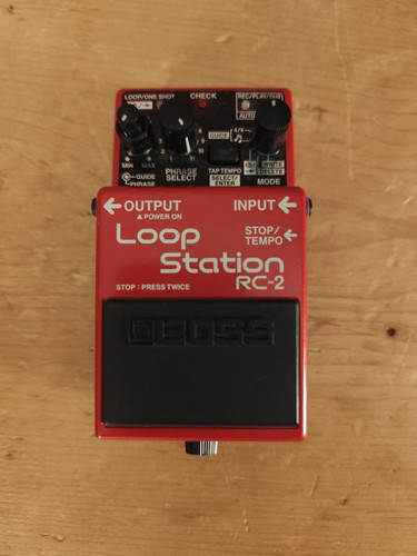 Boss loop station pedal - boss, rc-2