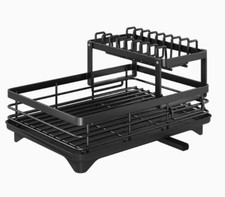 2 Tier Dish Drainer Rack