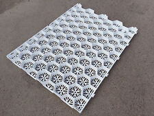 WHITE Gravel Grid - Plastic