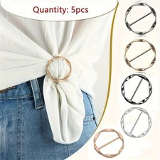 5pcs Metal T Shirt Tie Clips