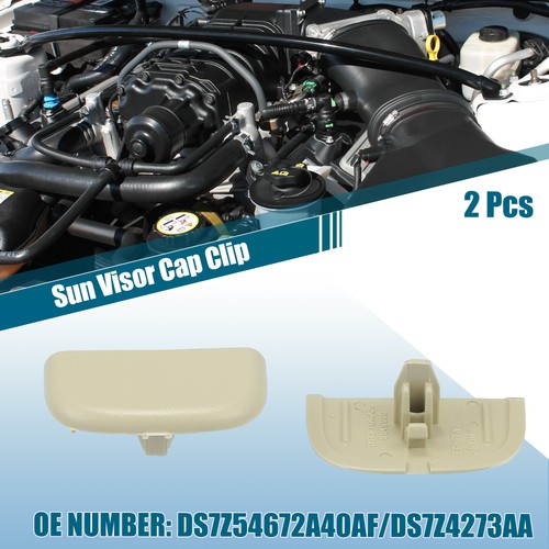 2pcs beige sun - visor, cap