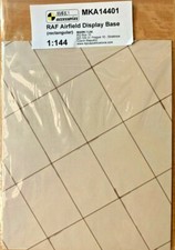 1/144 Display Base : RAF Airfield   12x9 cm : #MKA14401 :  MARK1