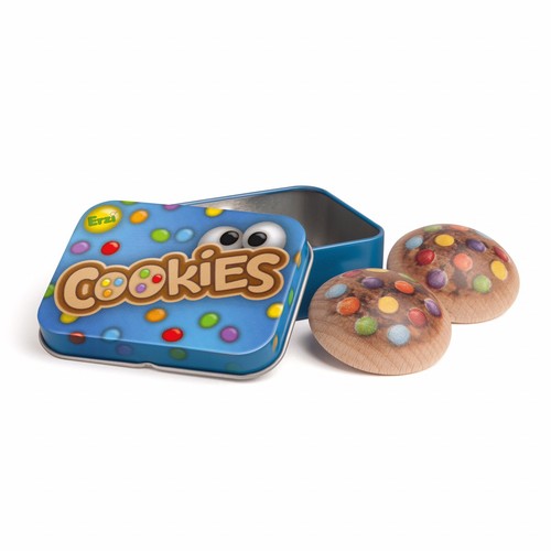Wooden pretend role play food