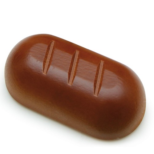 Wooden pretend role play food