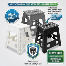 Heavy Duty  Folding Step Stool