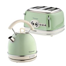 Retro Dome Kettle and 4 Slice