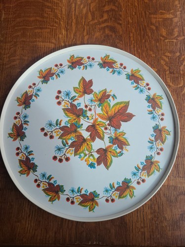 Vintage tray autumnal - vintage,