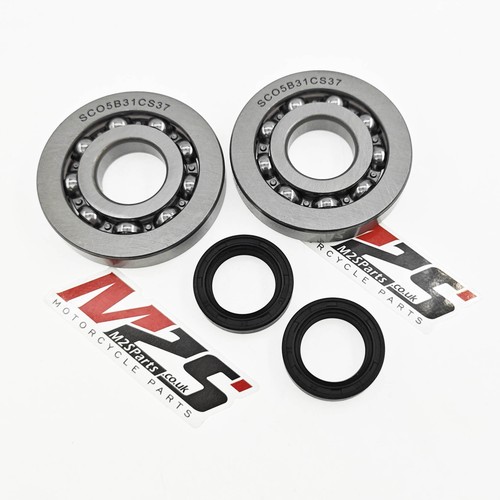 Crankshaft bearings and seals - and,