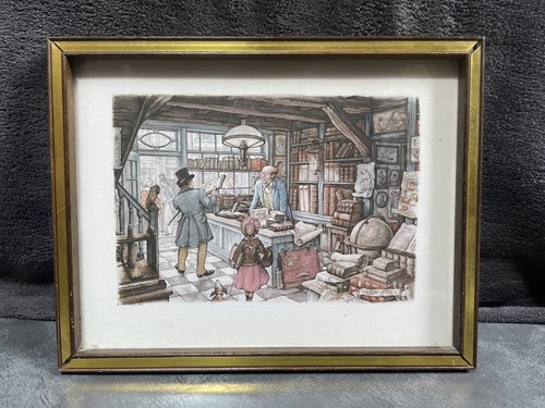 Vintage anton pieck framed - vintage,