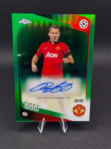 Ryan giggs topps chrome ucc - ryan,