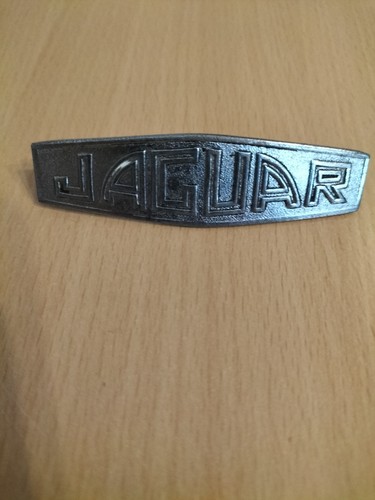 Jaguar vintage metal car badge - metal,