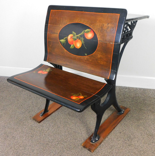 Charming hand painted old wood - charming,