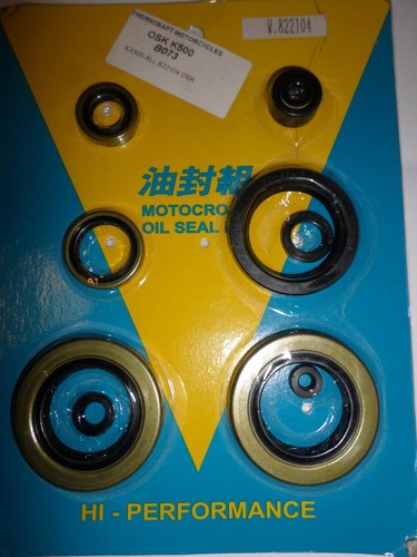 Engine oil seal - kit, kawasaki