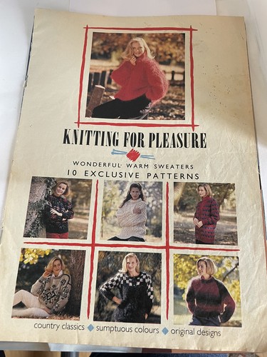 Knitting patterns from 1980 - patterns,