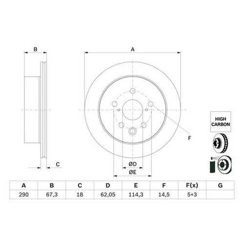 Bosch rear brake - bosch,