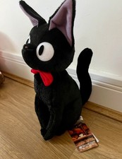 Studio Ghibli Kiki’s delivery service Jiji cat Plush Soft Toy 30cm New