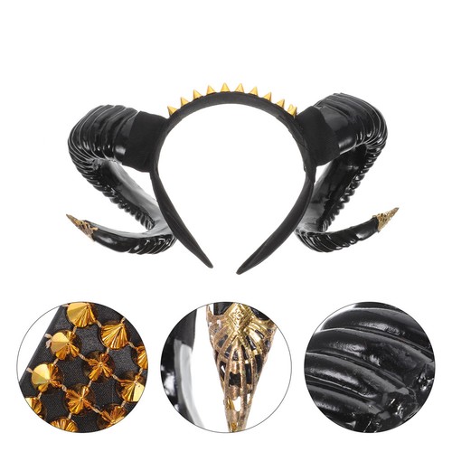 Goat sheep horn - goat, headband