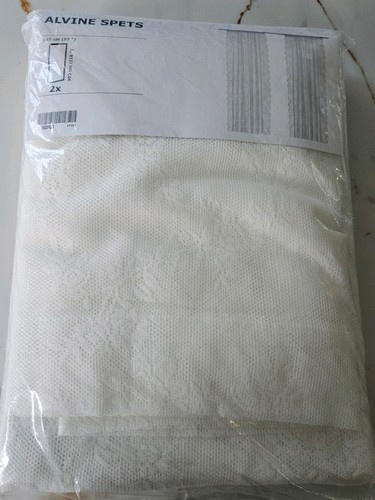 Ikea alvine spets curtains - ikea,