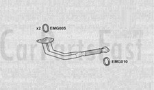 EXHAUST FRONT PIPE  to fit