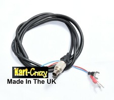 External Power Lead for Mychron 5 & 5s Runs from Kart Battery Rotax X30