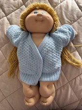 Vintage Cabbage Patch Kids Doll Blonde Coleco