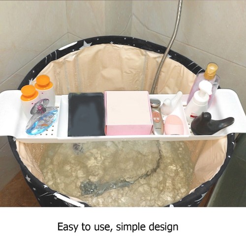 Bamboo wooden over bath - wooden, tub
