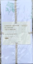 BNWT ZARA HOME PAIR OF PILLOWCASES. EMBROIDERED. FUNDA DE ALMOHADA