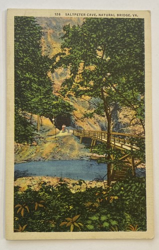 Vintage postcard saltpeter - postcard,,