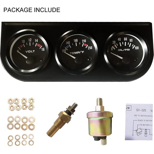 Triple gauge set - gauge, universal