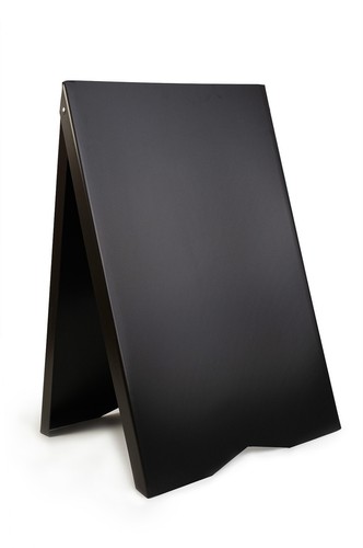 Advertising black board - black, a-board