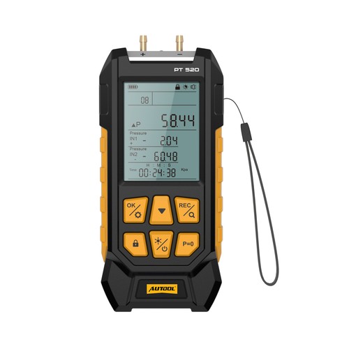 Digital lcd manometer dual - digital,