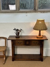 Small 4ft Antique Oak Console