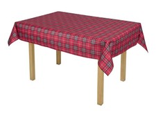 Red Christmas Check Pattern