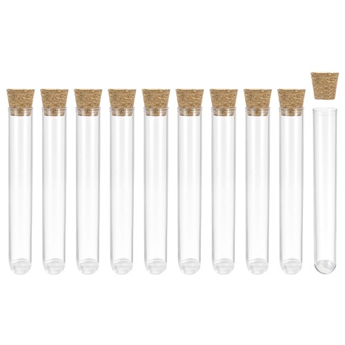 Pcs plastic test tubes - 10,