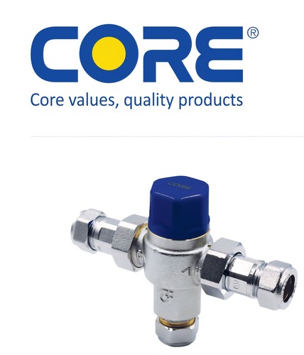 Core thermostatic mixing valve - thermostatic,